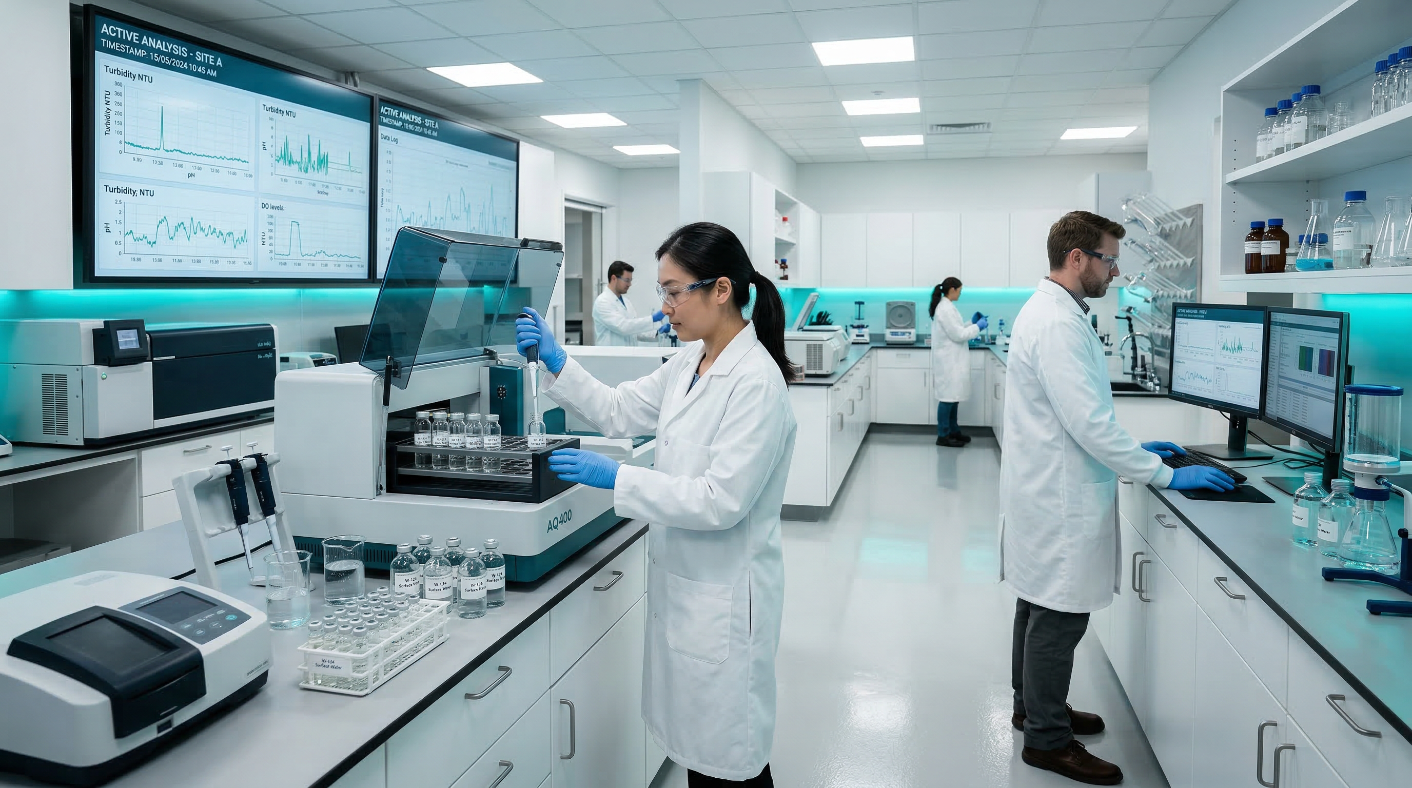 HKDE water quality laboratory