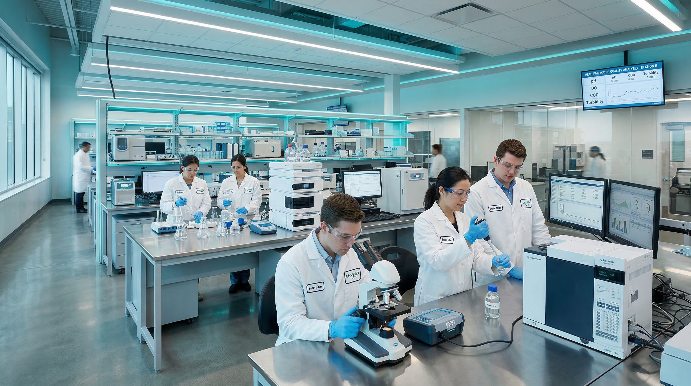 HKDE Envirotech laboratory team