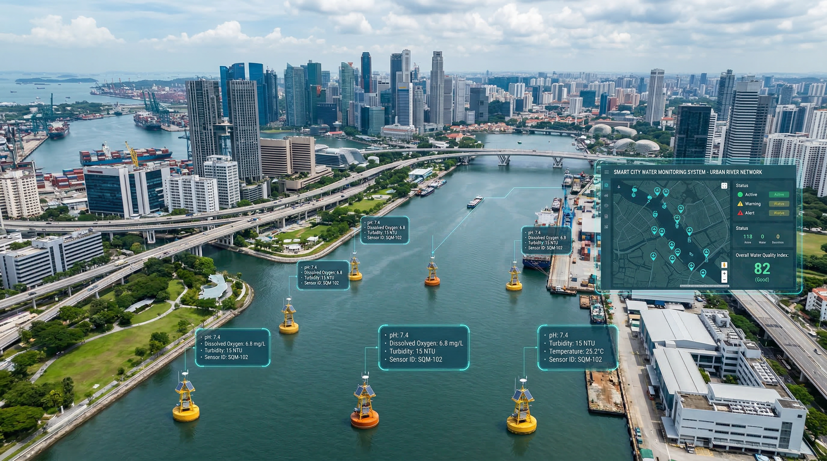 Smart water monitoring system